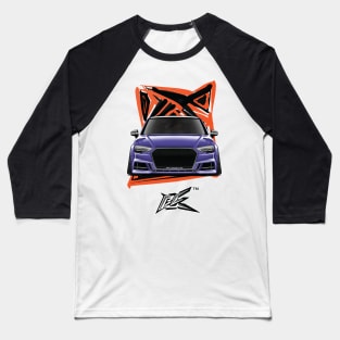 audi rs3 purple Baseball T-Shirt